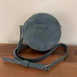 Portland Leather Small Circle Crossbody